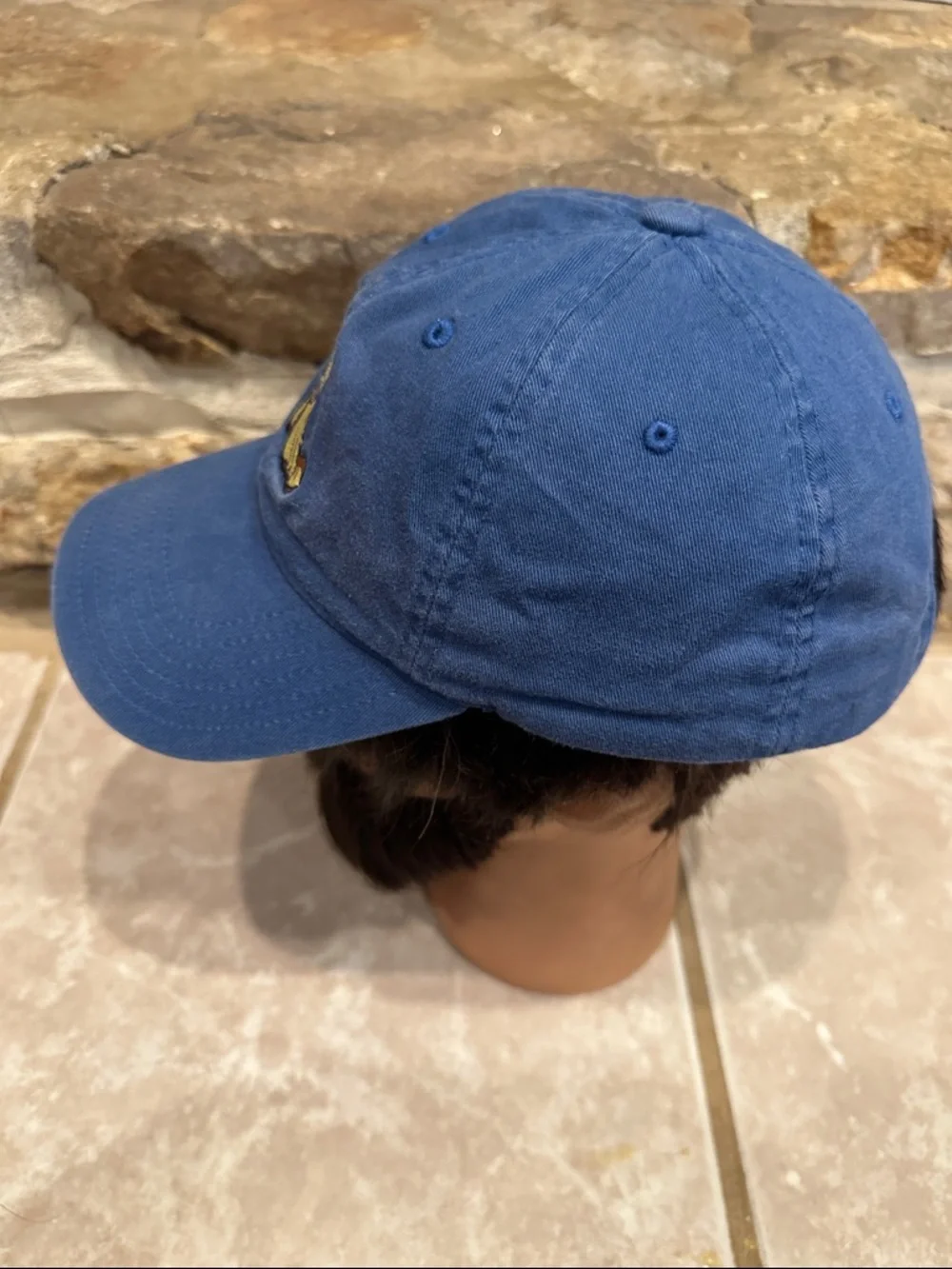 Avatar the last Airbender Blue Baseball Cap with Embroidered Cartoon